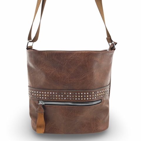 YD-8303 - Darling Hobo Bling Crossbody Bag - 6 Colors