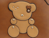 GS-215 - Teddy Bear Backpack - 2 Bags Set